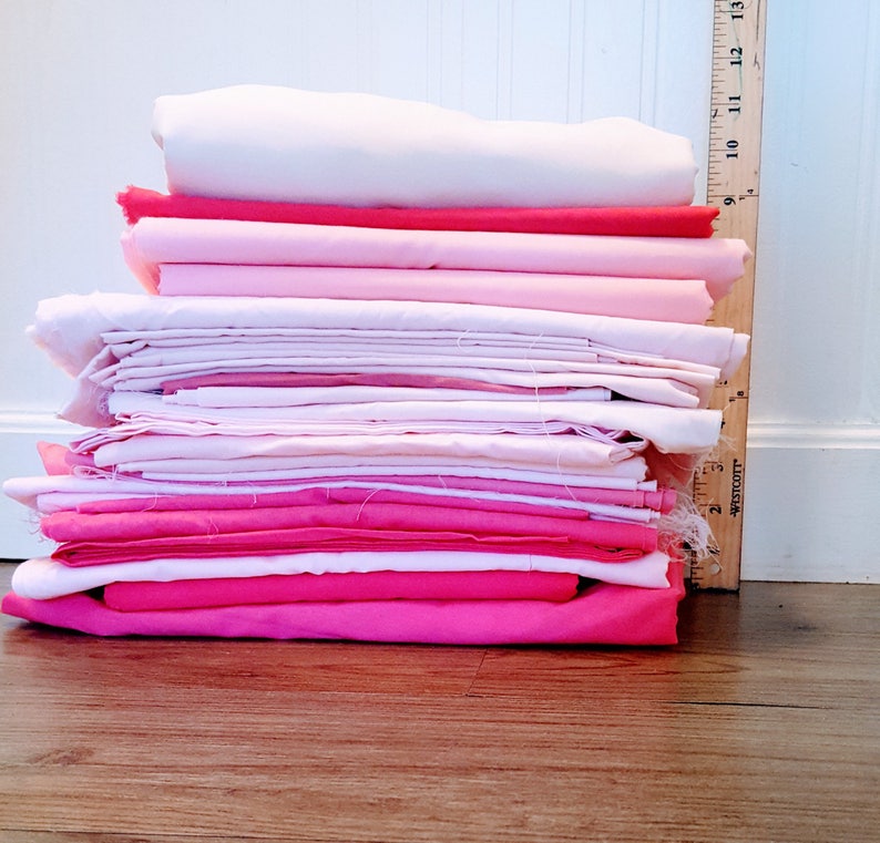 FABRIC REMNANTS SALE Destash Solid Remnants Ready to ship Etsy