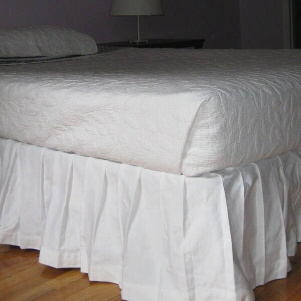Burlap Bed Skirt Etsy