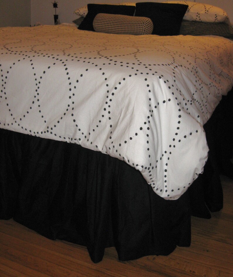 DAYBED Cotton RUFFLED Bed skirt | Etsy