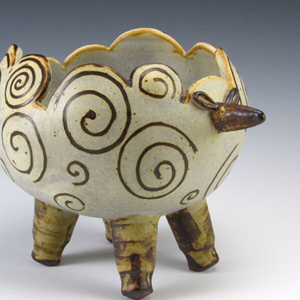 Spring Lamb Yarn Bowl