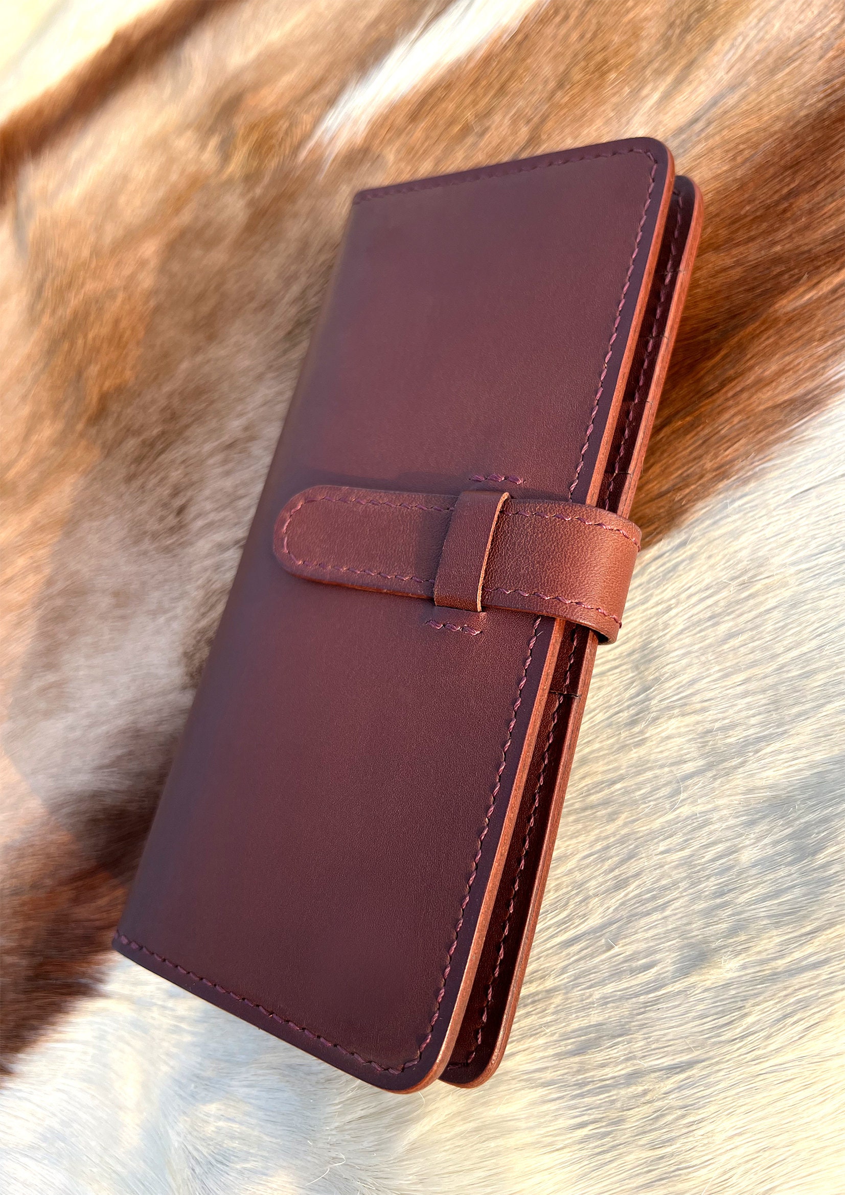 Long Wallet Pattern Leather DIY Wallet PDF Download Wallet Template ...