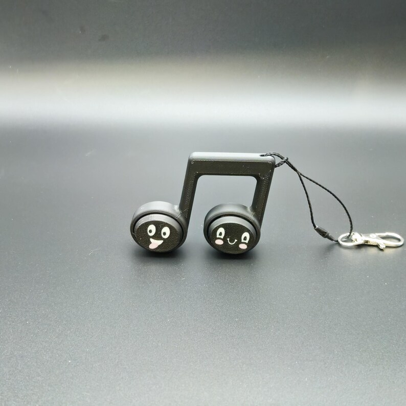 Treble Clef Note Page Music Note Fidget Clicker - Soulagement du stress musical - Etsy France