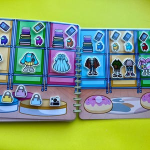 Dress Up Book – 16 Characters, 38 Outfits & Accessories, Laminated Play Set