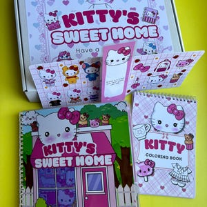 Regalo di Natale, libro Toca Boca Busy, lavagna silenziosa, regalo personalizzato per figlia, casa delle bambole di carta, regali per ragazze, gioco di ruolo