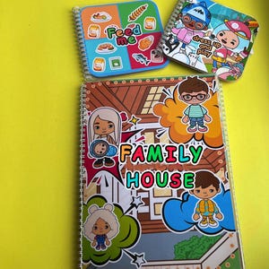 Libro de actividades para la casa de UnbelievableFamily: Juego de roles
