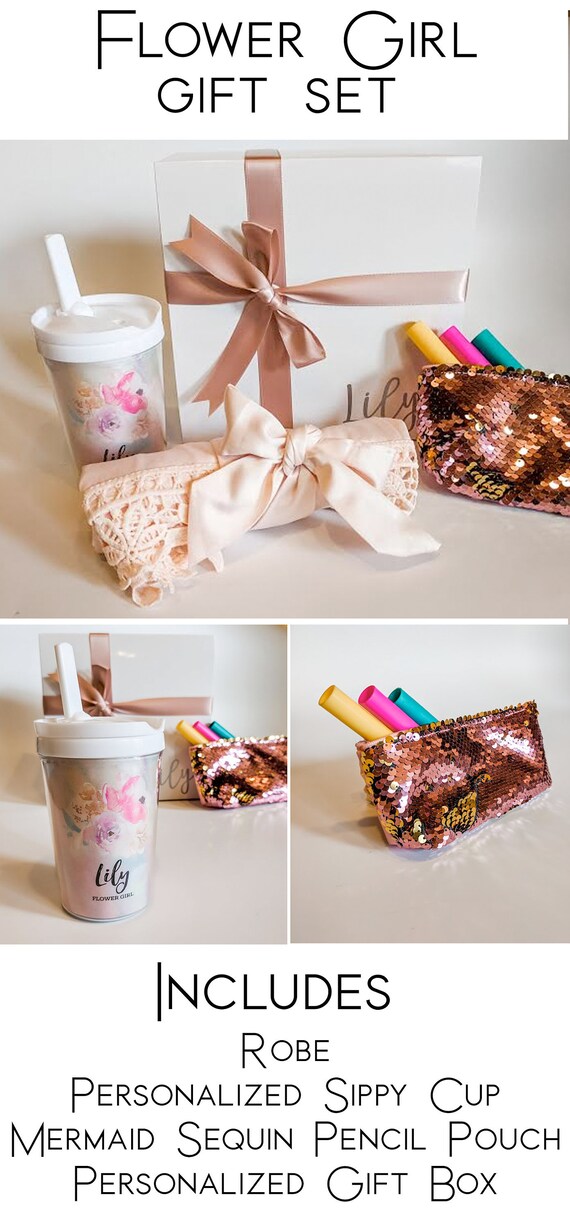 flower girl gift set