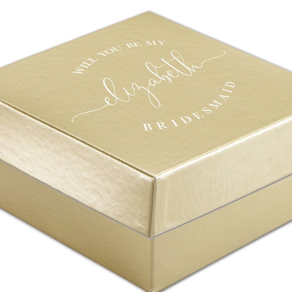 Personalized Gift Box Add a Gift Box with a Custom Name and Etsy