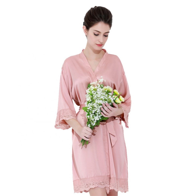 satin robes in bulk