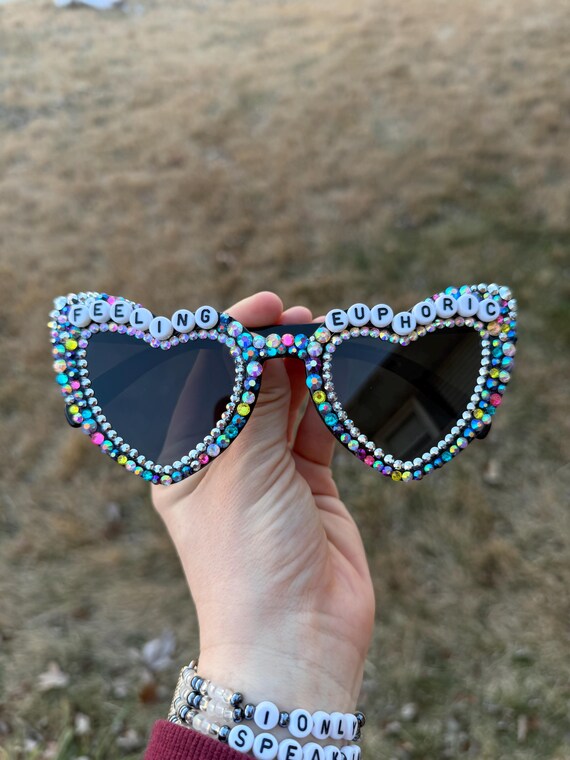 Hand Embellished rhinestone Chain  Sunglasses Soleebee Eyeglass Chain for Women, Bling Crystal Rhinestone  main image 2