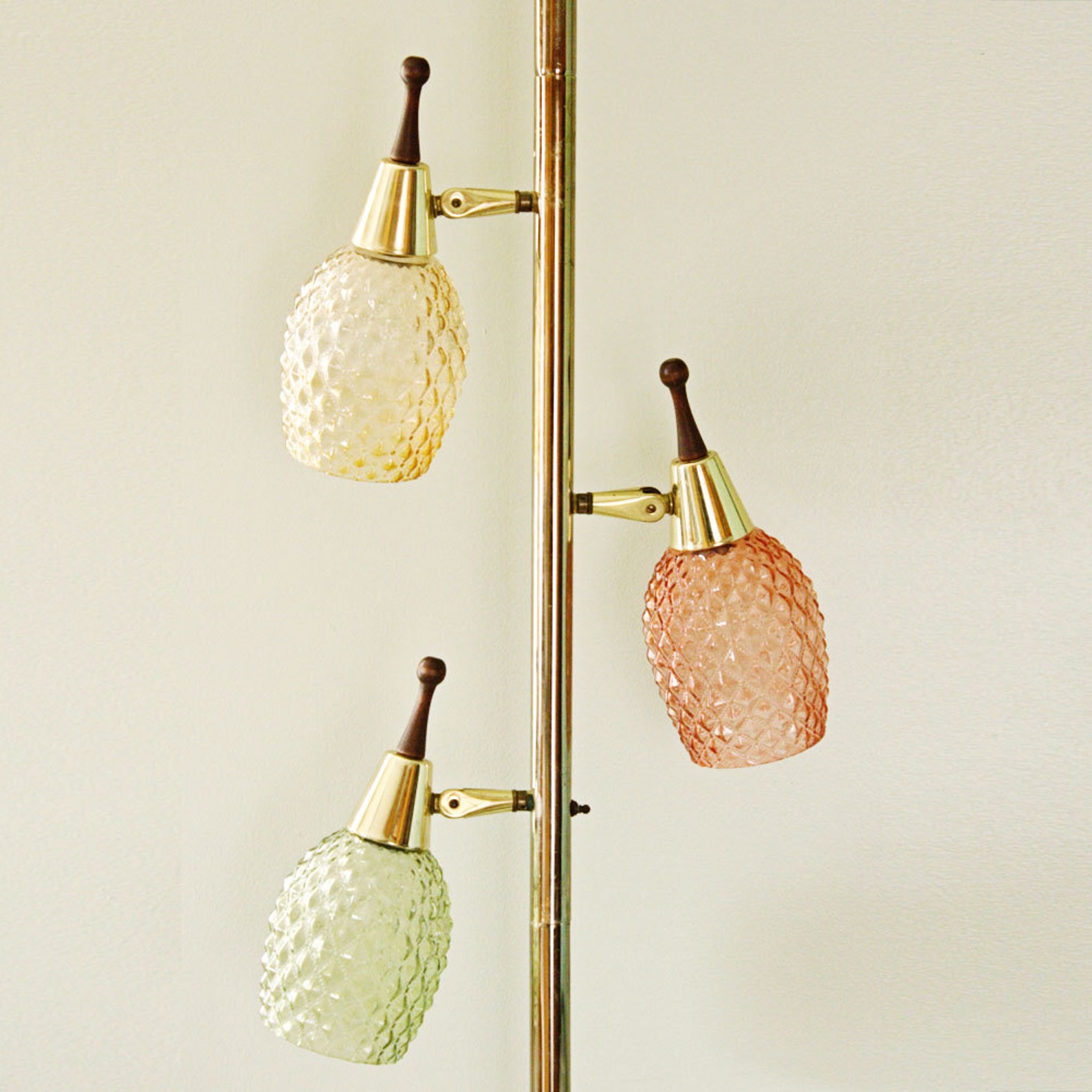 Vintage pole lamp tension lamp floor to ceiling lamp Etsy