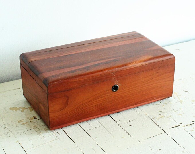 Vintage Lane Salesman Sample Cedar Chest Small Cedar Chest Wood Jewelry