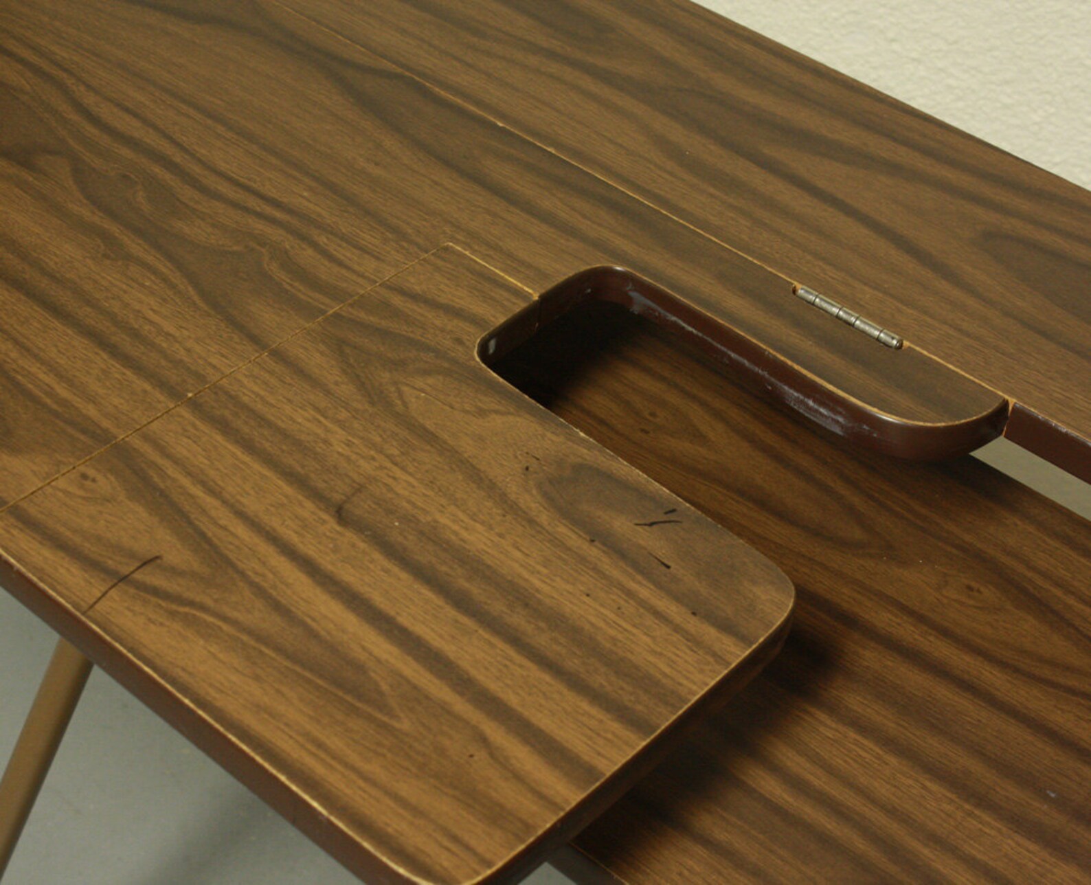 Vintage sewing table sewing machine table Pfaff 297 wood Etsy