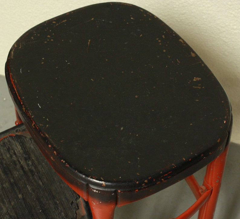 Vintage stool step stool kitchen stool Cosco chair Etsy