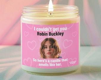 9 Unzen Glas riecht nach Robin Buckley Kerze | Robin Buckley Fan Geschenk, Bester Freund Geschenke, Fandom inspiriert Kerze - SCHNELLER VERSAND!