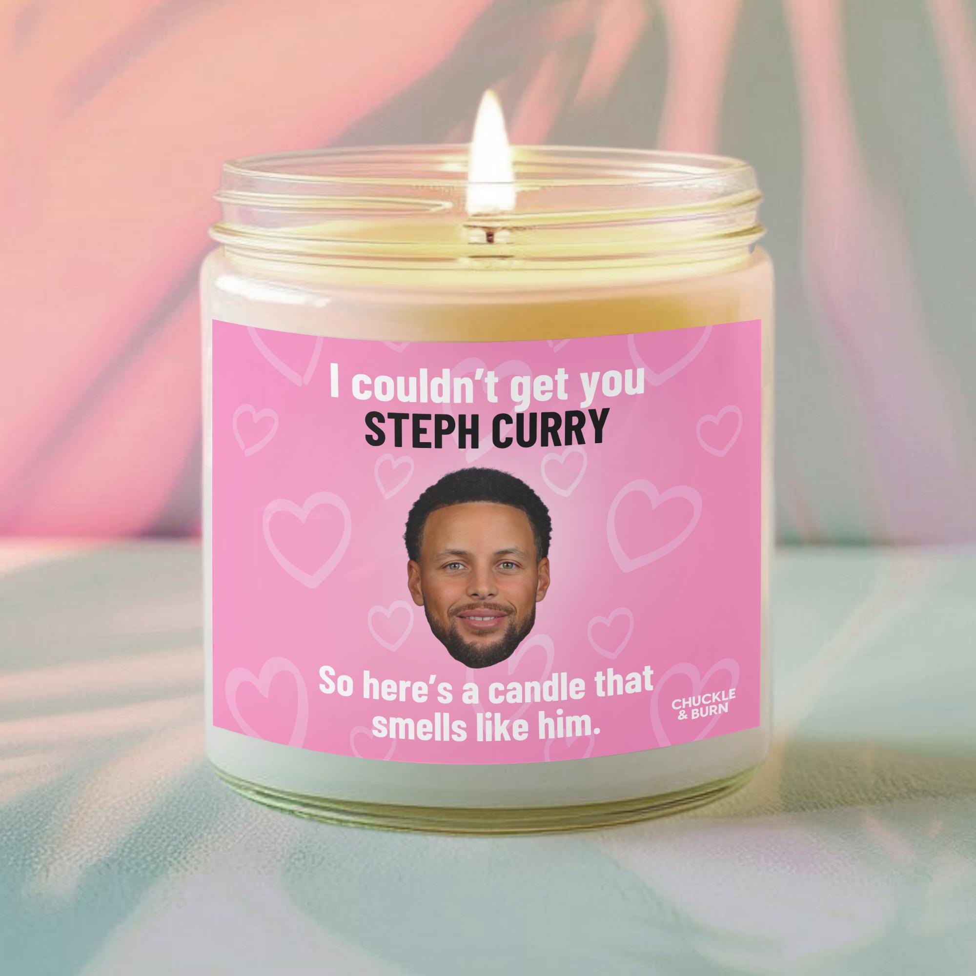 Discover Scented Candle with Steph Curry Fragrance - Fandom-inspired Gift for Fans and Friends