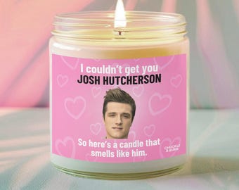 9 Unzen Glas riecht nach Josh Hutcherson Kerze | Josh Hutcherson Fan Geschenk, Bester Freund Geschenke, Fandom inspiriert Kerze - SCHNELLER VERSAND!