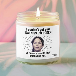 Smells like Katniss Everdeen Candle | Katniss Everdeen Fan Gift, Best Friend Gifts, Fandom Inspired Candle - FAST SHIPPING!