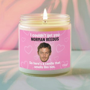 Duftet nach Normann Reedus Candle | Norman Reedus Fan Geschenk, Bester Freund Geschenke, Fandom inspiriert Kerze - SCHNELLER VERSAND!