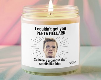 9 Unzen Glas riecht nach Peeta Mellark Kerze | Peeta Mellark Fan Geschenk, Best Friend Geschenke, Fandom inspiriert Kerze - SCHNELLER VERSAND!
