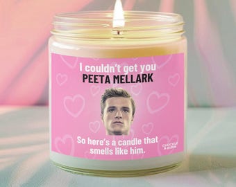 9 Unzen Glas riecht nach Peeta Mellark Kerze | Peeta Mellark Fan Geschenk, Best Friend Geschenke, Fandom inspiriert Kerze - SCHNELLER VERSAND!