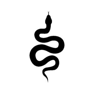 Decalque/adesivo de vinil de cobra - Adesivo de cobra - Decalque de cobra - Decalques de animais - Adesivos de répteis - Decalques de répteis