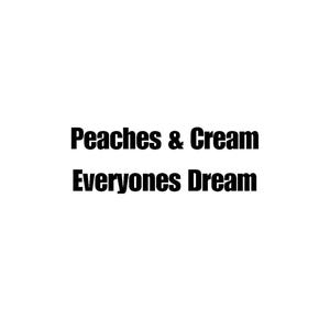 Peaches & Cream Lanita vinyl sticker - Del Rey vinyl sticker - vinyl auto sticker - stickers - kous stuffer