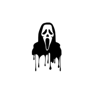 Geist Vinyl Aufkleber - Geisterfilm Aufkleber - Horrorfilm Aufkleber Auto Aufkleber - Lustiger gruseliger Aufkleber - Halloween-Auto-Aufkleber - Halloween Aufkleber