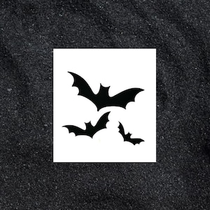 Naklejka winylowa Bats - Naklejka Bat - Naklejki samochodowe - Straszna naklejka - Naklejka samochodowa Halloween - Naklejki na Halloween