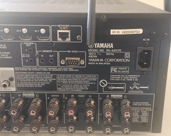 Yamaha AVENTAGE RX-A2070 9.2-channel Home Theater Receiver - Etsy