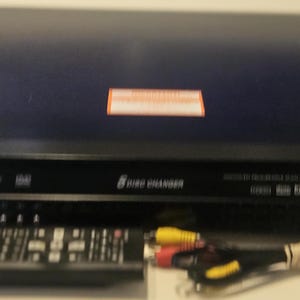 Panasonic DVD-F87 DVD CD 5 Disc Changer Player