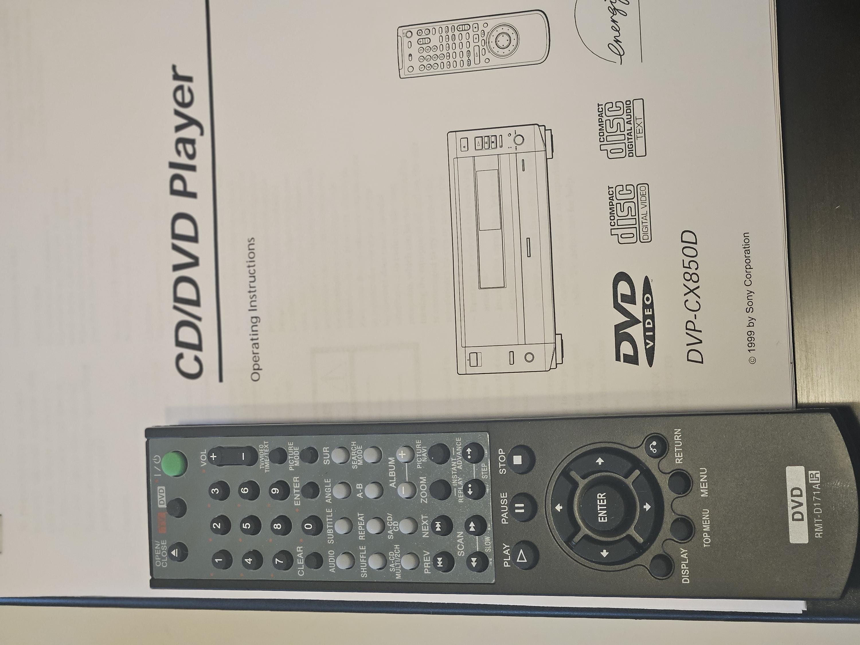 Sony DVP-CX850D 200 Disc Explorer DVD/CD Player - Etsy