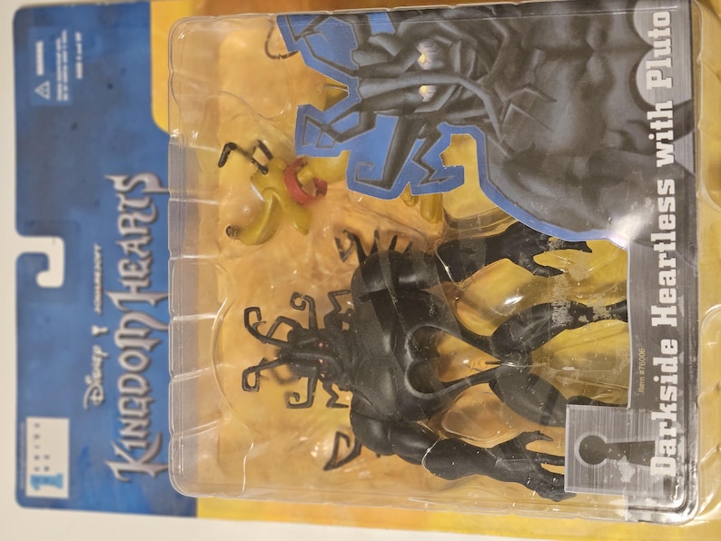 Kingdom Hearts Square Enix Action Figure Darkside Heartless With Pluto ...