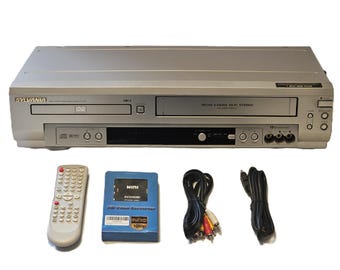Zenith XBV613 DVD VCR Combo Player VHS Hi-fi Stereo - Etsy