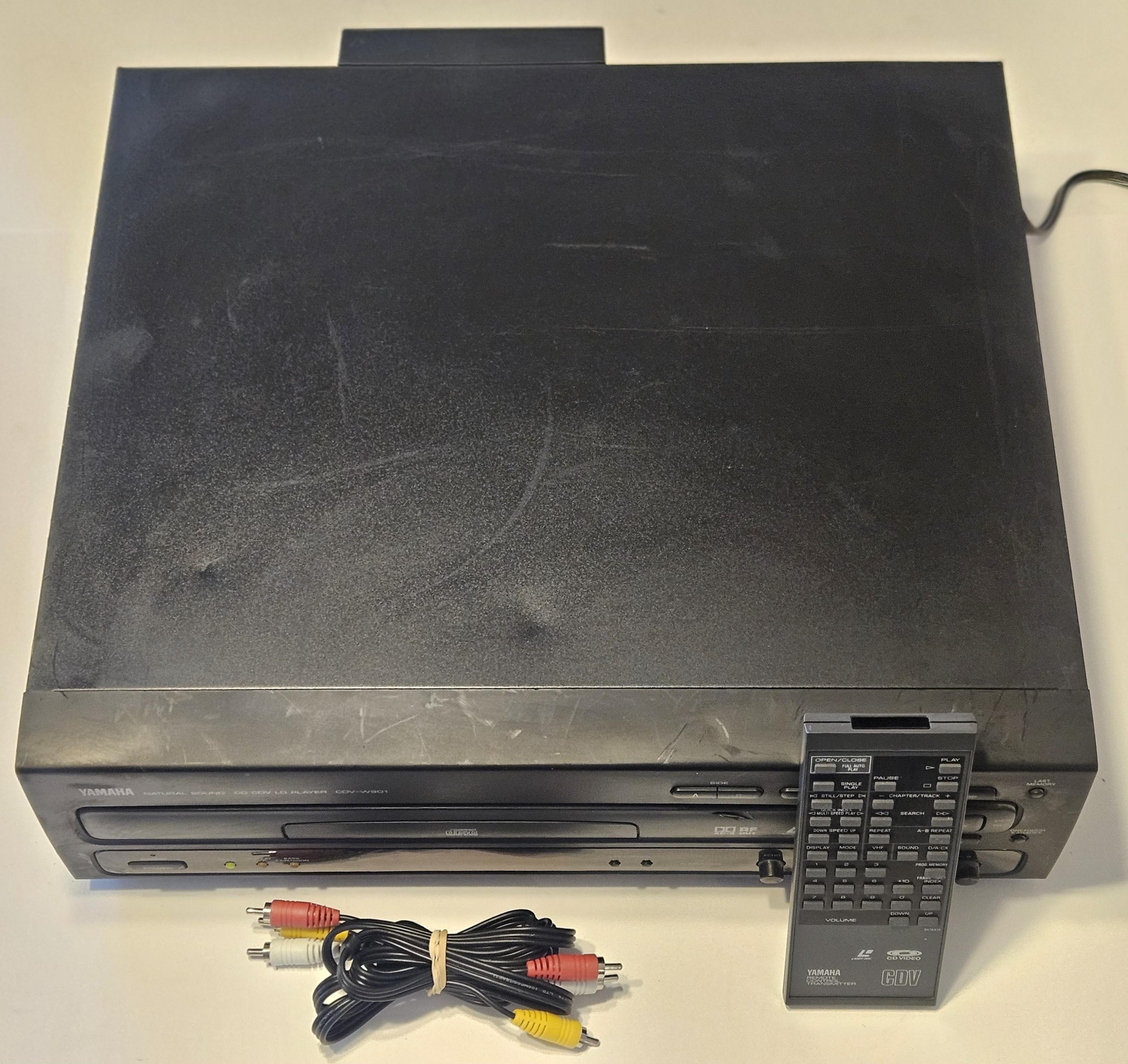Yamaha CDV-W901 Laser Disc / CD Player W/ Remote - Etsy