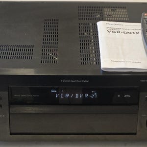 Pioneer VSX-D912-K Audio/Video Multi-Channel Receiver