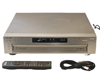 Sony DVP-NC615 5 Disc DVD CD Carousel Changer - Refurbished Scratches on Top