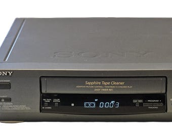Sony SLV-ED1 Multi-System Rare Hi-Fi VCR Pal/Secam/Ntsc