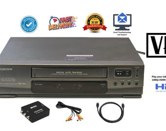 Orion VR0101 VCR w/ HDMI converter -  Premium Bundle