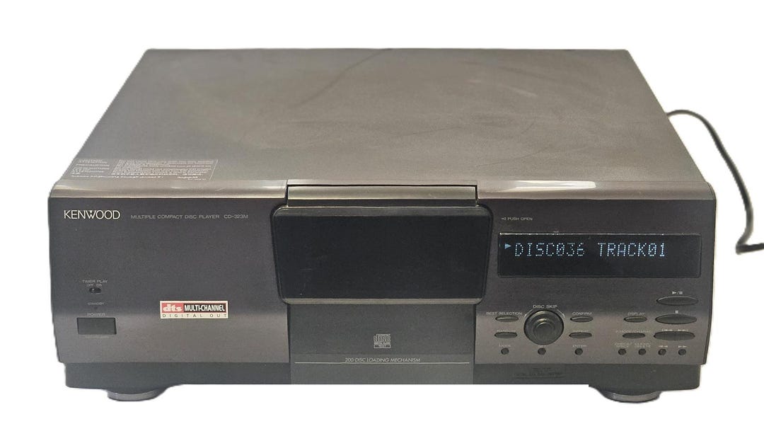 Kenwood CD-323M 200 CD Player Mega Disc Changer - Etsy