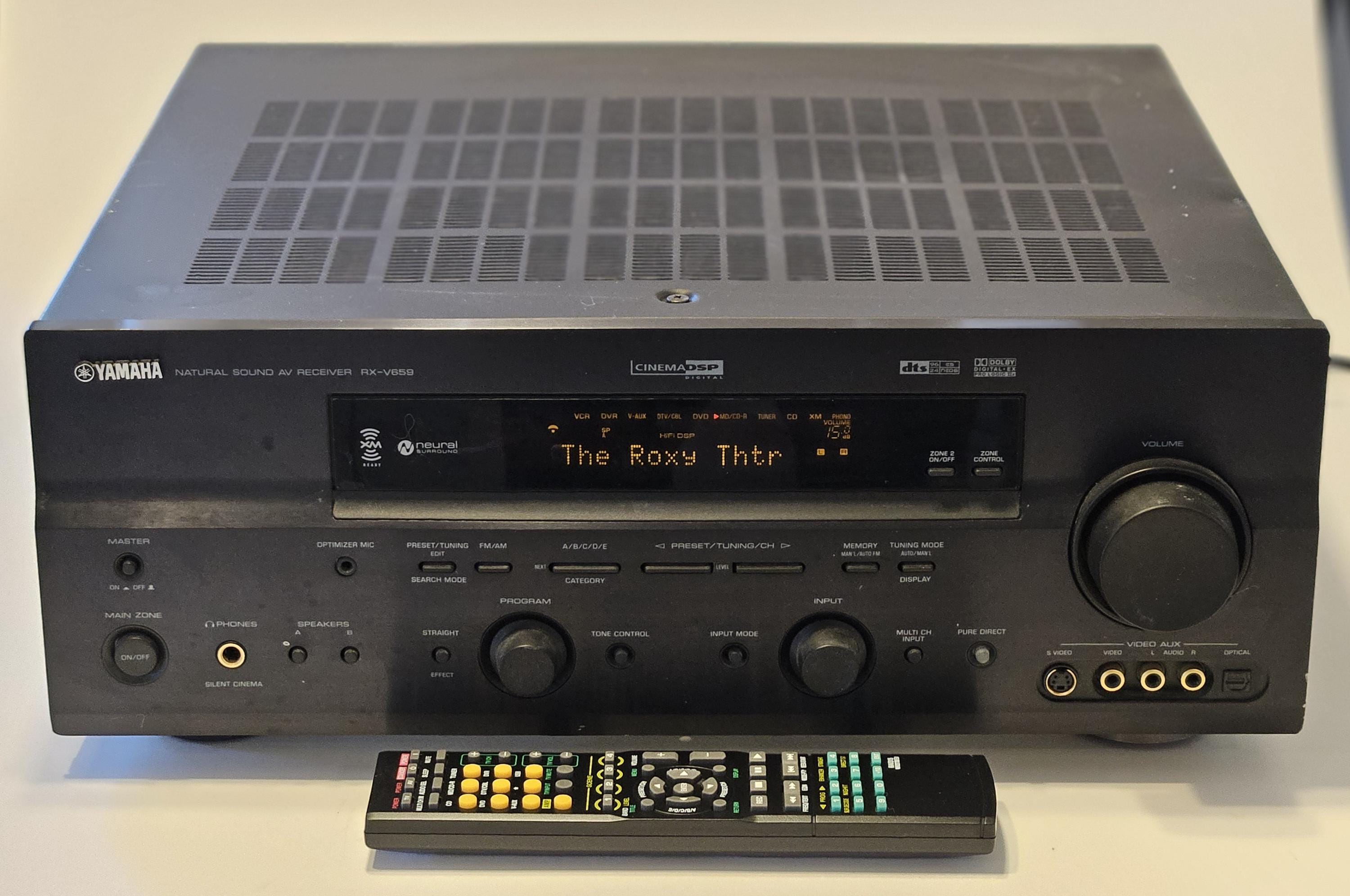 Yamaha RX-V659 Natural Sound AV Receiver - Etsy