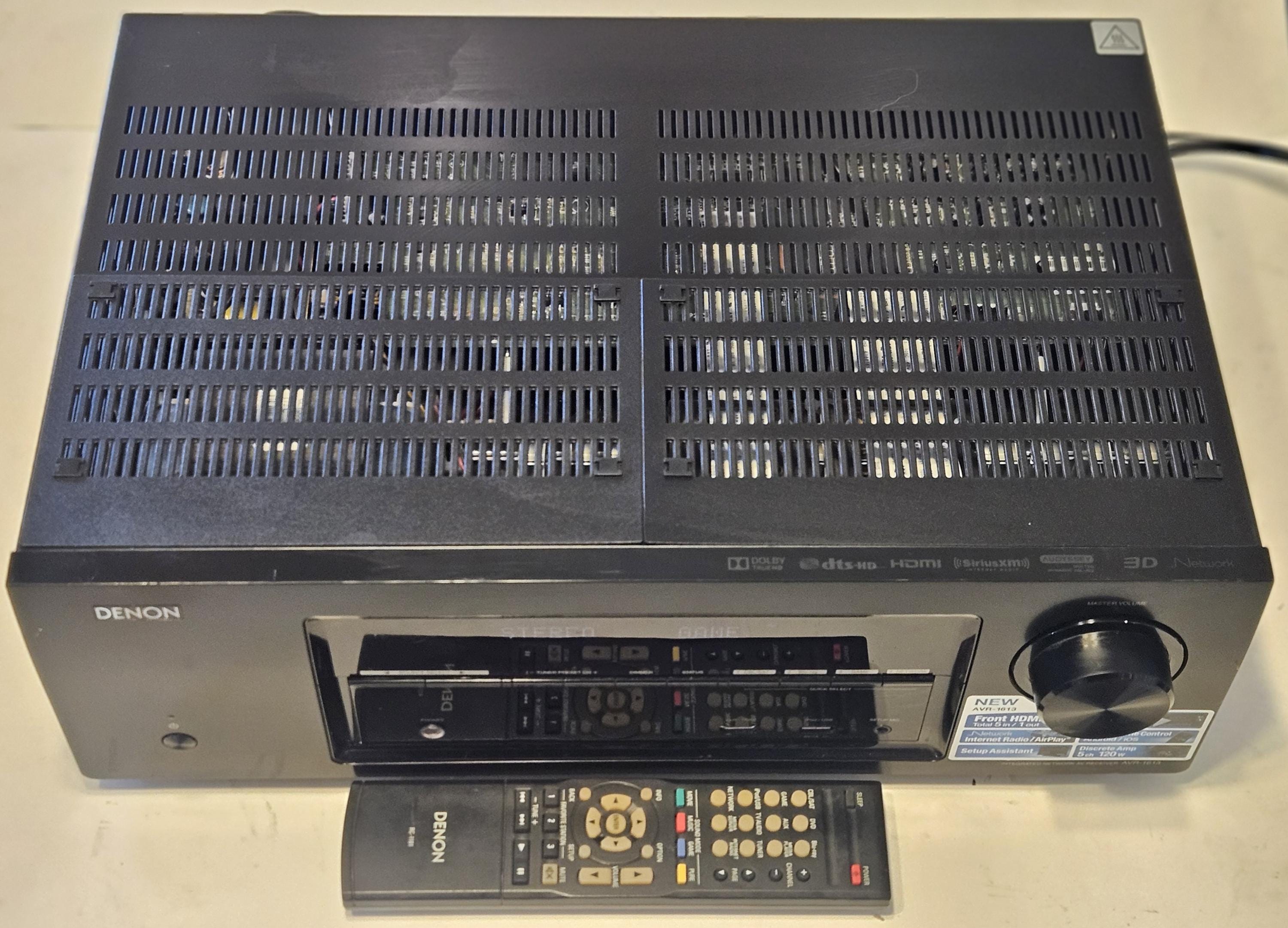 DENON BU217 オーディオ機器 Denon AVR-1613 Integrated Network AV Receiver 5.1-channel - Etsy