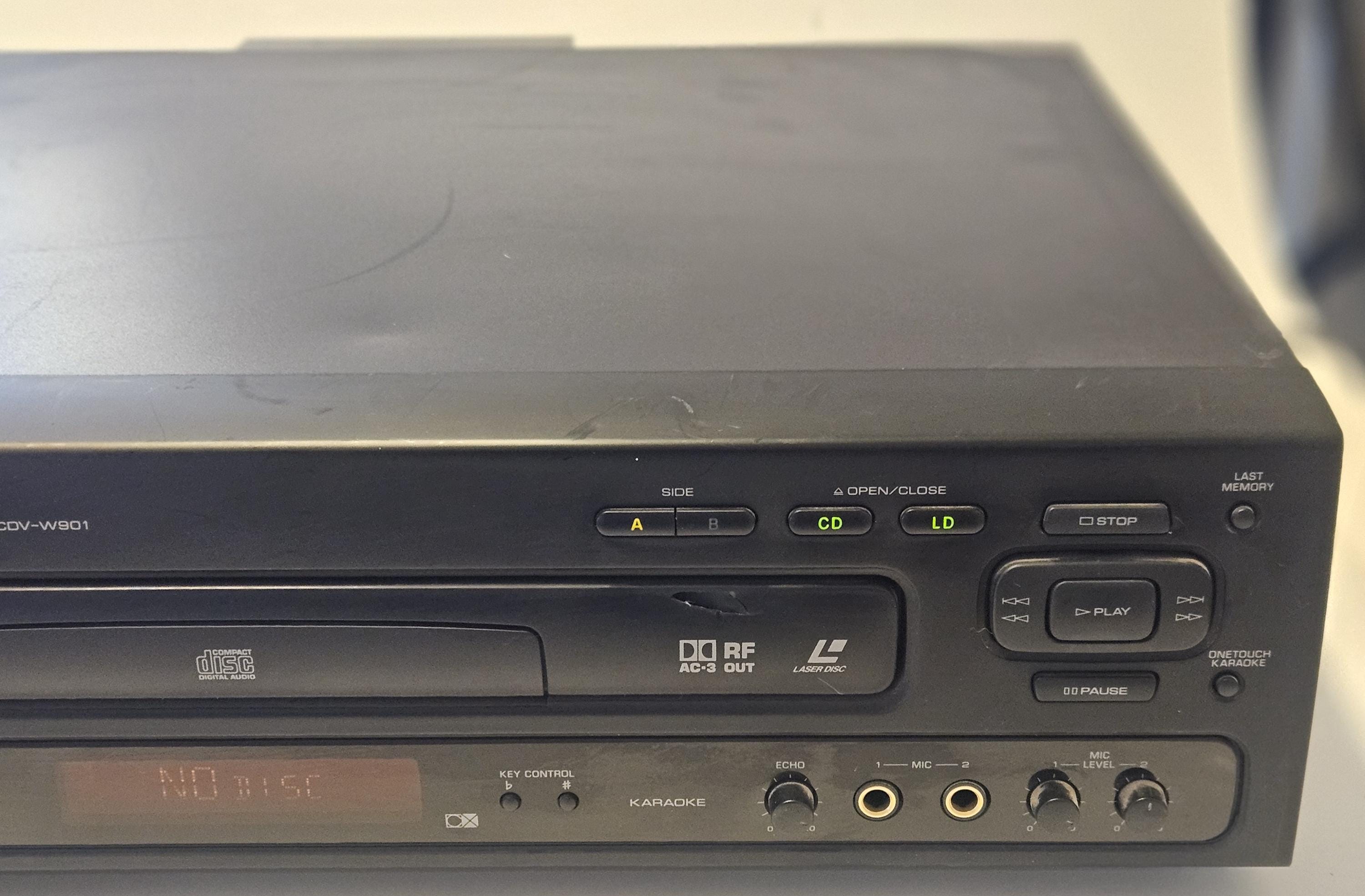 Yamaha CDV-W901 Laser Disc / CD Player W/ Remote - Etsy