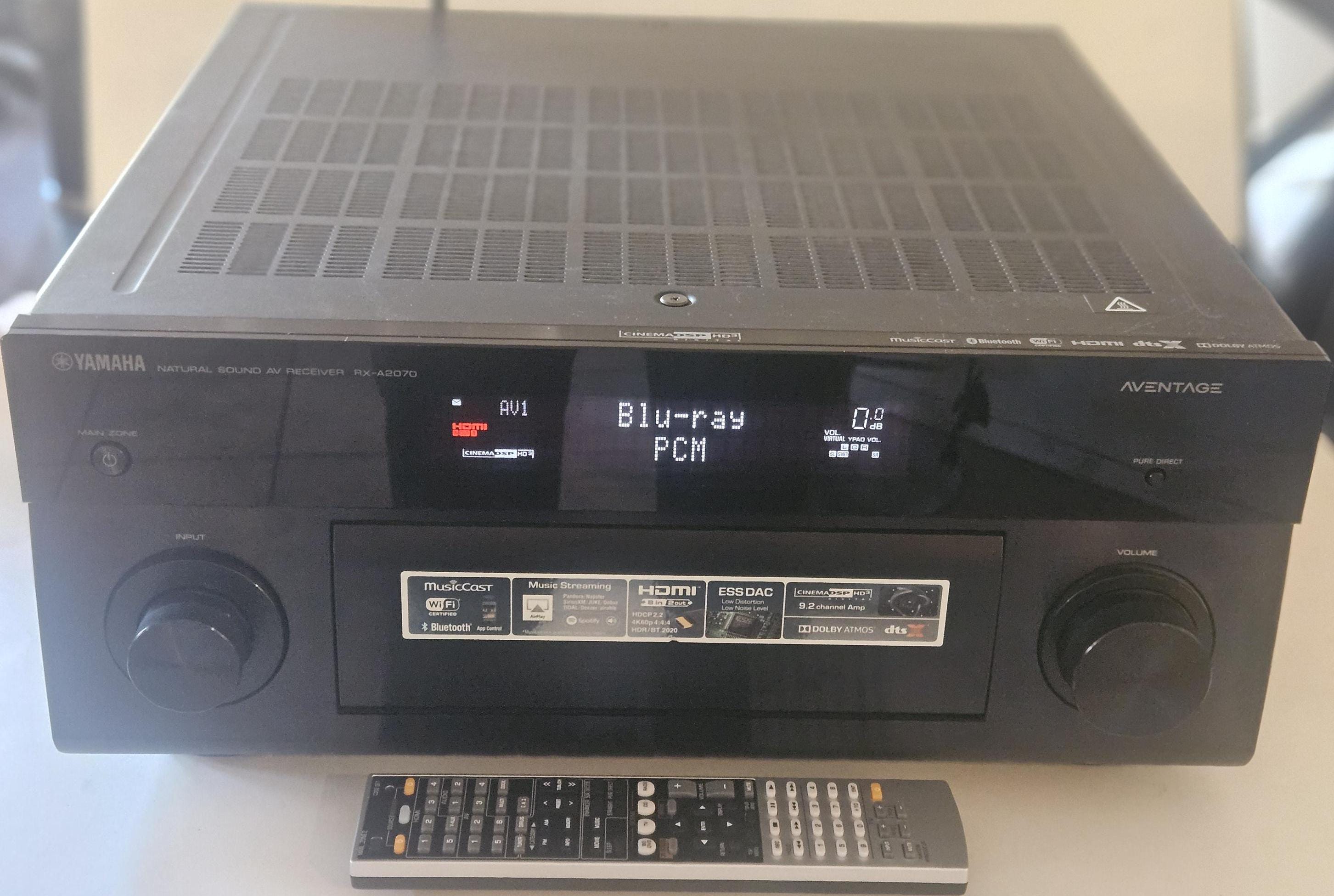 Yamaha AVENTAGE RX-A2070 9.2-channel Home Theater Receiver - Etsy