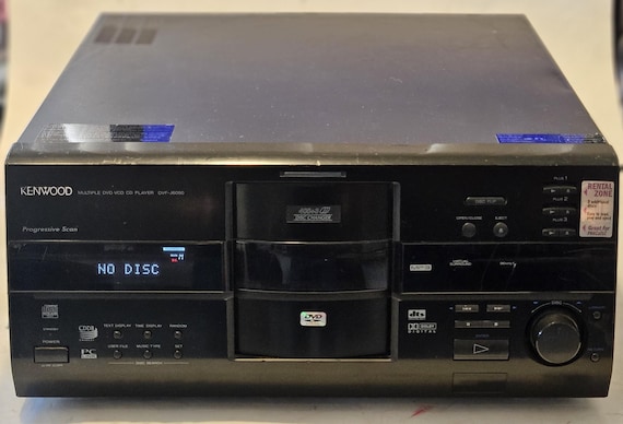 Kenwood DVF-J6050 400+3 DVD CD Player Mega Disc Changer - Etsy