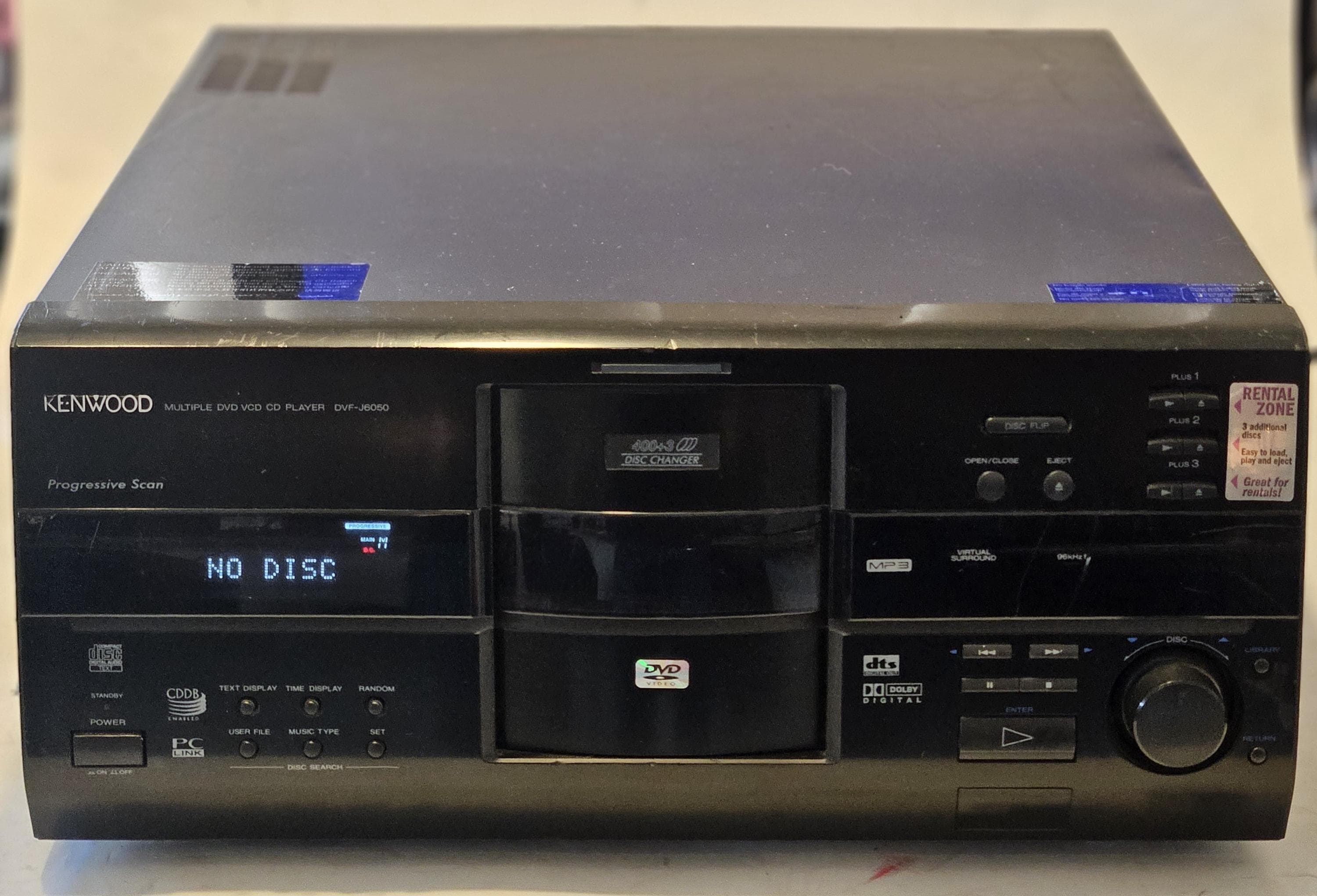 Kenwood DVF-J6050 400+3 DVD CD Player Mega Disc Changer - Etsy
