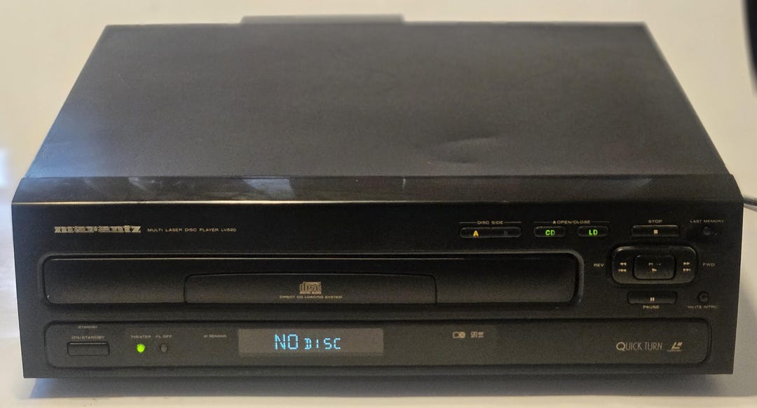 Marantz LV520 Laser Disc Player LD CD Player - Etsy