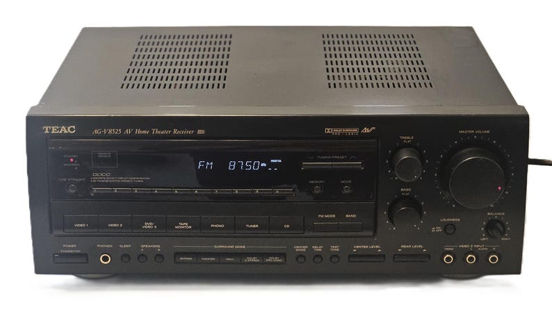TEAC AG-V8525 Audio Video Surround Sound Receiver - Etsy