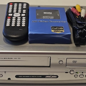 Sylvania Dual Deck DVD Player/VCR Combo