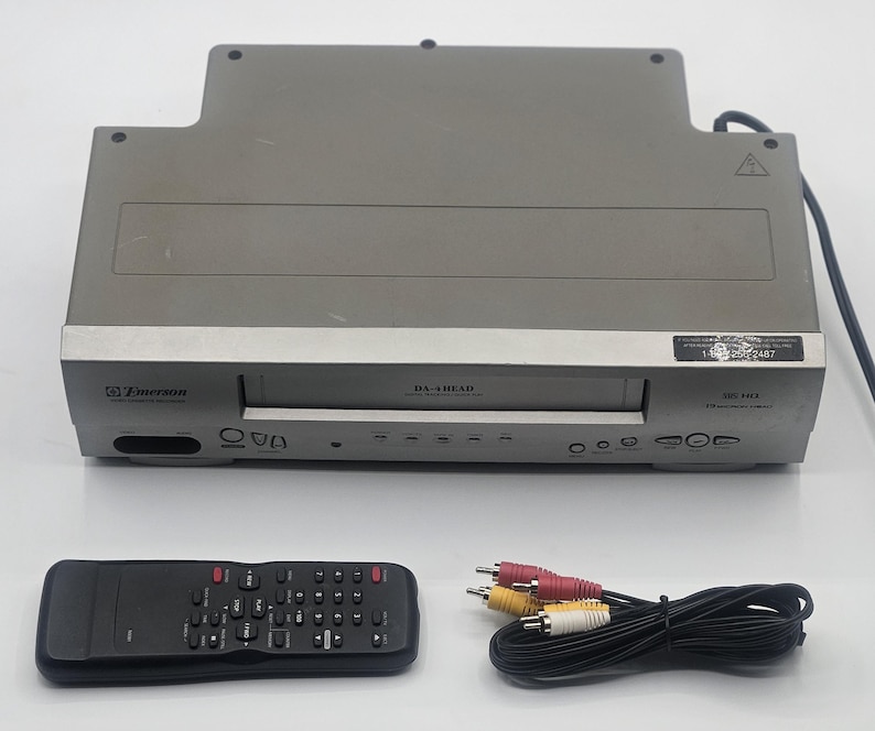 Emerson EWV404 DA-4-Head VCR Video Cassette Recorder bild 2