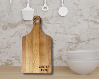 Gluten Free Labeled Glass Containers with Bamboo Lids, Celiac Kitchen, Gluten Free Kitchen, Celiac College, GF Label, GF Celiac Container